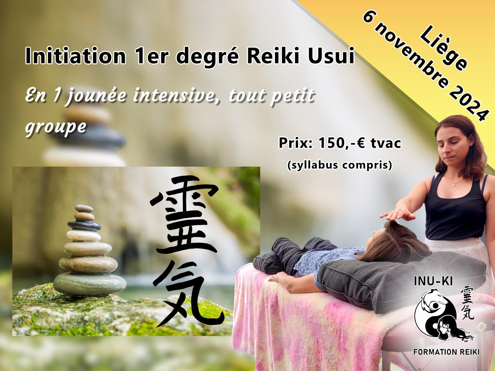 Initiation reiki 1 2025